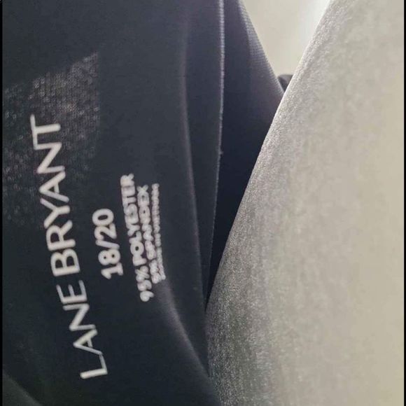 One shoulder strap black lane Bryant top - Picture 4 of 5